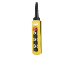 Control De Grúa Mediante Interruptor De Botón Pulsador, Resistente A La Lluvia Y Con Parada De Emergencia.