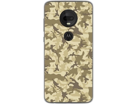 Carcasa Motorola Moto G7 / G7 Plus TUMUNDOSMARTPHONE Sand Camuflaje Multicolor