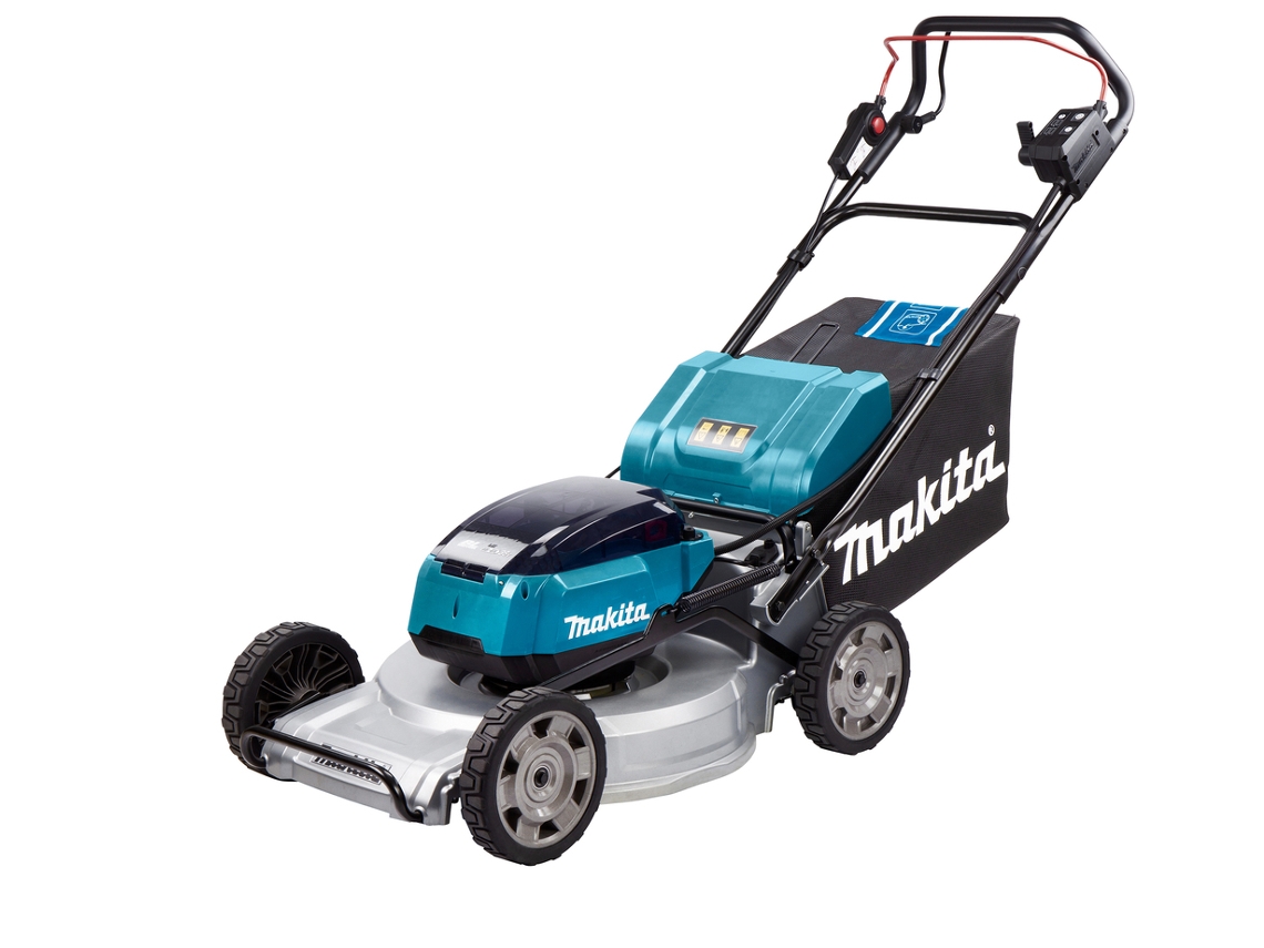 MAKITA DLM533ZX2 Cortacésped Mulching 18Vx2 LXT 53cm carcasa de aluminio, tracción