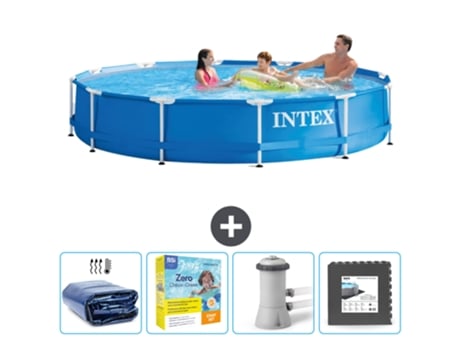 Piscina Tubular INTEX 28210NP-CB10 (6503 L - 366x76cm)
