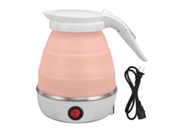 Hervidor Eléctrico Plegable De 400 W Y 600 Ml, Hervidor De Viaje Portátil Con Apagado Automático.