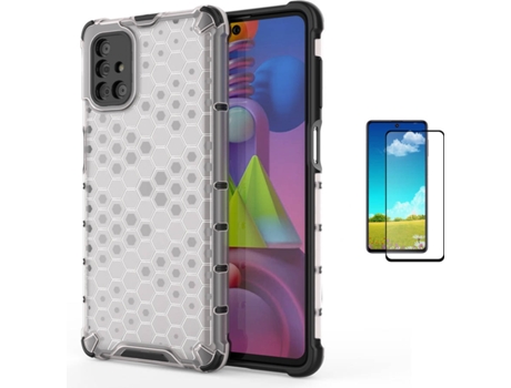 Kit Carcasa Y Protector Samsung A51 Full Cover Rumble