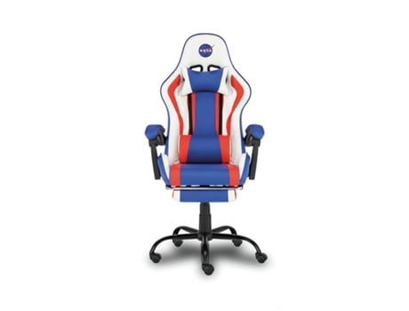 NASA Discovery Silla para videojuegos de PC Asiento acolchado Azul, Rojo, Blanco ACTIVISION