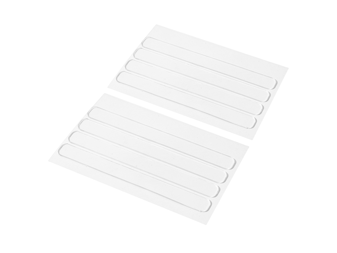 Almohadillas de goma para muebles, 10 unidades de cintas de silicona, almohadillas autoadhesivas, evitan golpes y protegen puertas y ventanas. Neveance
