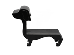 Soporte Decorativo, Estable Y Versátil Con Forma De Perro Salchicha Para Botellas De Vino, Ideal Para Usar En El Bar De Casa.