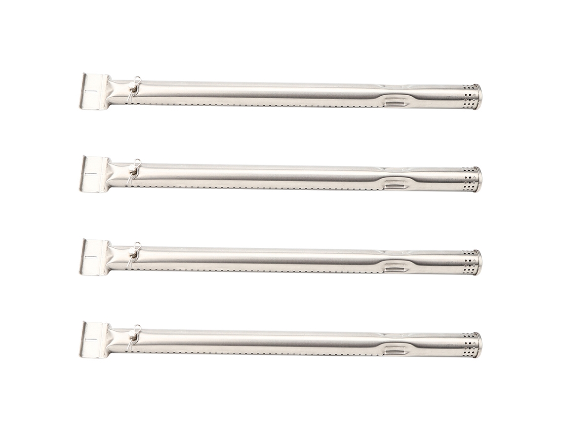 Paquete De 4 Quemadores Tubulares De Acero Inoxidable De 15 15/16 Pulgadas Para Parrillas Charbroil (repuesto).