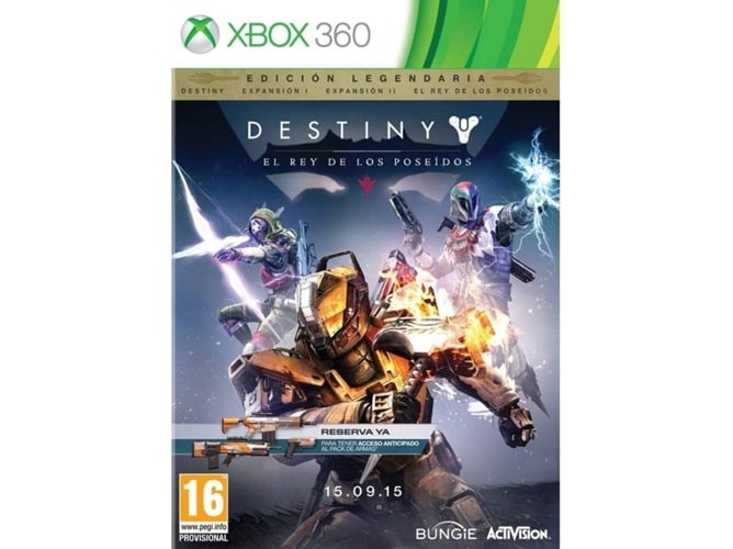 Juego Xbox 360 Destiny: Rey Poseidos: Legendary Edition