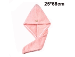 Turbie Twist Cotton Hair Towel Wrap Para Mujeres Y Hombres, 10 Pulgadas X 24.5 Pulgadas, Súper Absorbente Terry Cloth Hair Turbante (aqua)