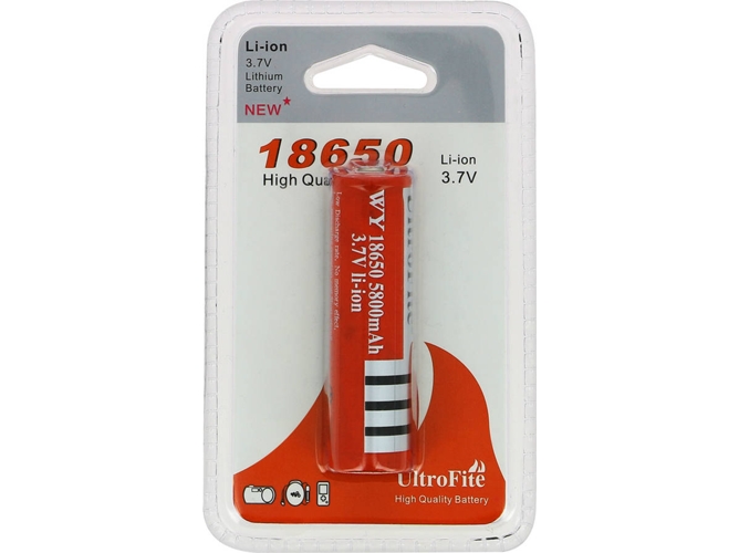 Pila AVIZAR 18650 UltraFire 5800 mAh 3.7 V