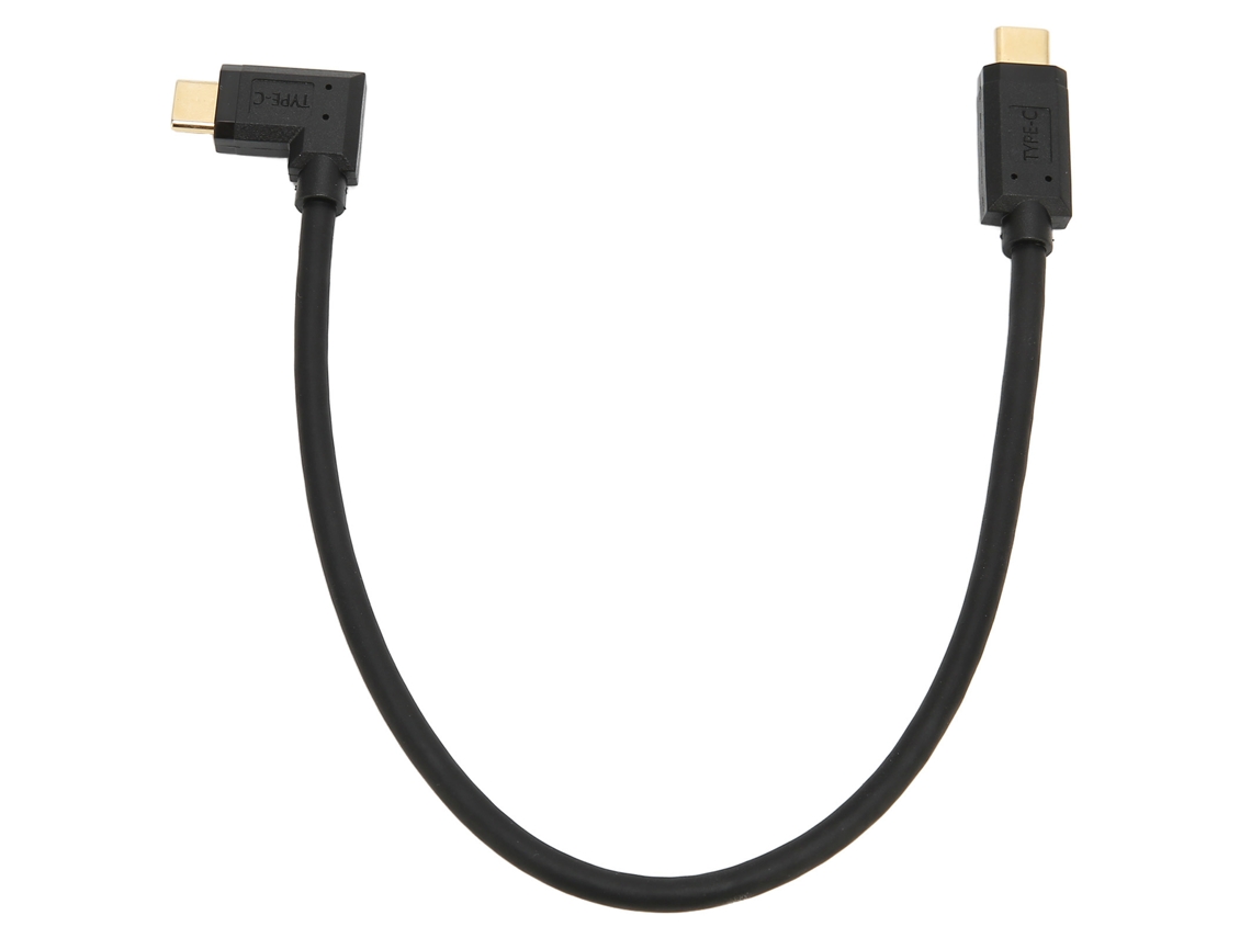 Cabo Extensão Type C Macho Para Macho Usb3.1 Carregamento Rápido Transmissão De Dados 10gbps 0.3m