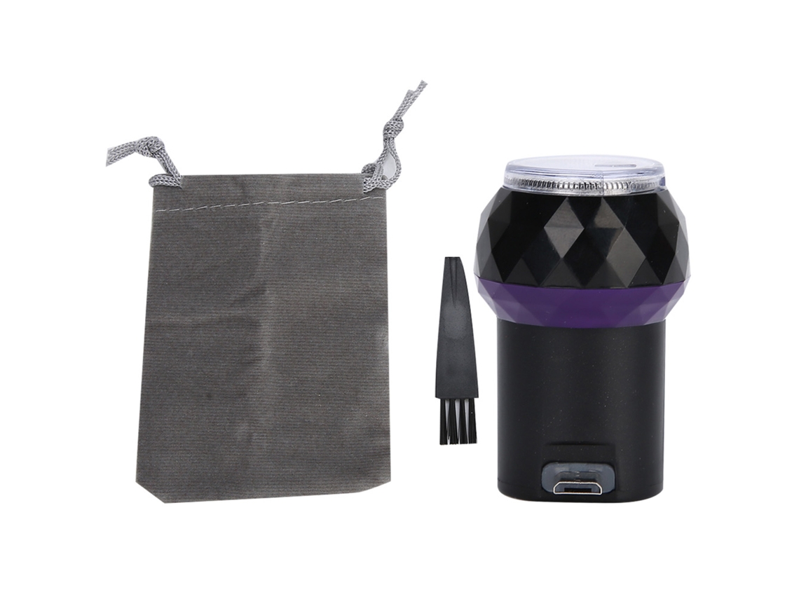 Afeitadora Eléctrica Uv Multifuncional Portátil Recortadora De Barba Negra (micro Usb)