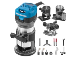 Fresadora Multifuncional 710W con Bases Intercambiables y Velocidad Variable Tekmaquinas