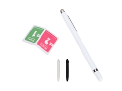 Canetas Estilo Para Tela Tática Com Ponta De Fibra Suave Resistente À Desgaste Para Celulares Tablets Branco