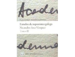 Libro Estudos De Toponimia Galega Tomo Ii de Nicandro Ares Vázquez (Galego)