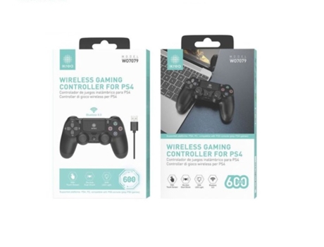 VPMKP - Mando PS4 IKREA Wo7079 (Inalámbrico - Negro)