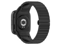 Bracelete De Aço Inoxidável 20mm Para Xiaomi Redmi Watch 3/mi Watch Lite 3 Preto 