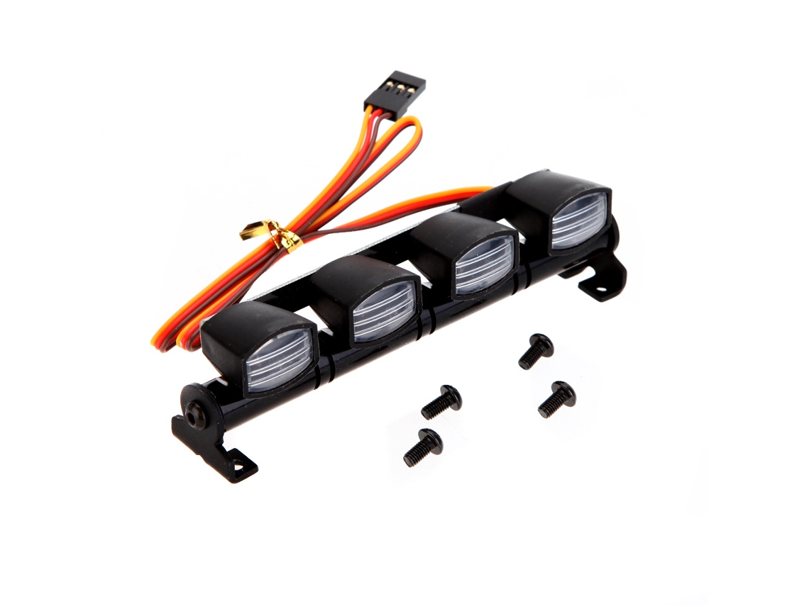 Bombilla Led Multifuncional Ultrabrillante Ax-505w Para Coches De Control Remoto Hsp 1/10 Y 1/8 Tamiya Axial Scx10
