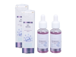 2pcs Sérum Facial Vitamina B3 30ml Antiedad Iluminador Reduce Arrugas Hidrata Piel