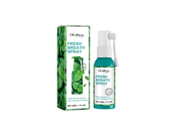 El spray bucal Oralhoe Intense Freshness sabor menta alivia el mal aliento durante 24 horas.