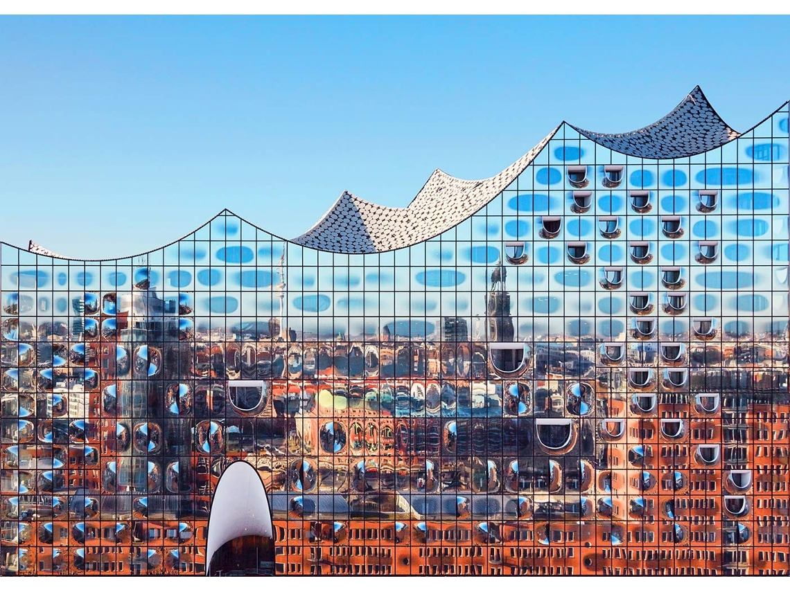 Puls Entertainment Hamburg Im Spiegel Der Elbphilharmonie Rompecabezas, 1000 Piezas
