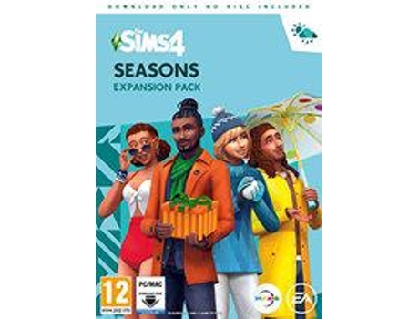 Los Sims 4 Estaciones (PC) Code In Box Videojuegos
