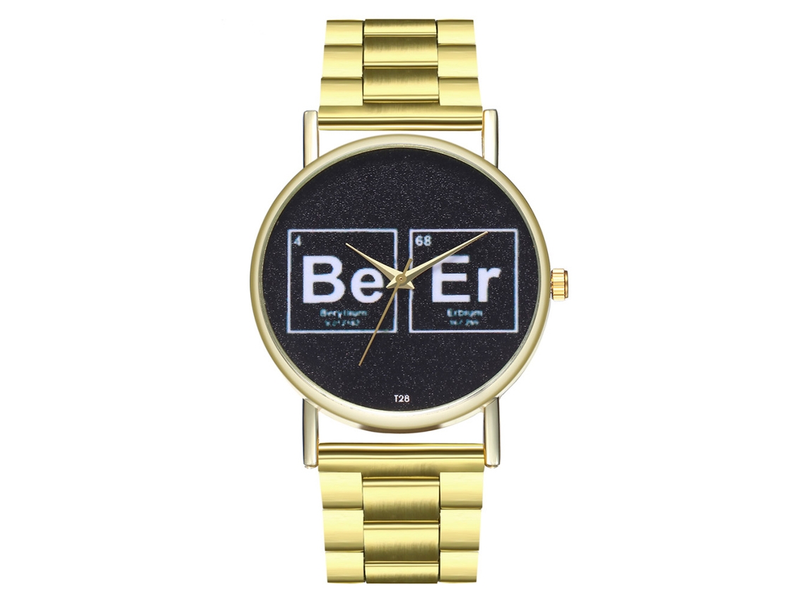 Reloj De Pulsera Unisex De Cuarzo Zhoulianfa Con Brazalete De Acero, Estilo Casual Moderno.