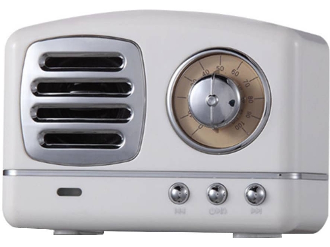 Altavoz Bluetooth WJS CT1144 Blanco
