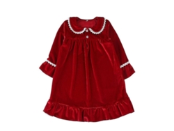 2026-conjunto De Pijamas De Navidad Rojo Para Niños Niñas Abrigo Fleece Talla Normal Invierno 5-6t C Rojo