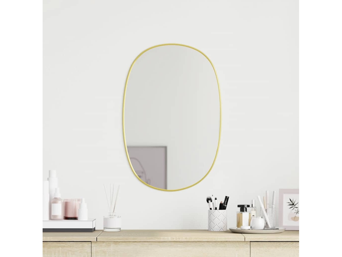 Espejo de pared 50x35 cm Dorado HARLANV1
