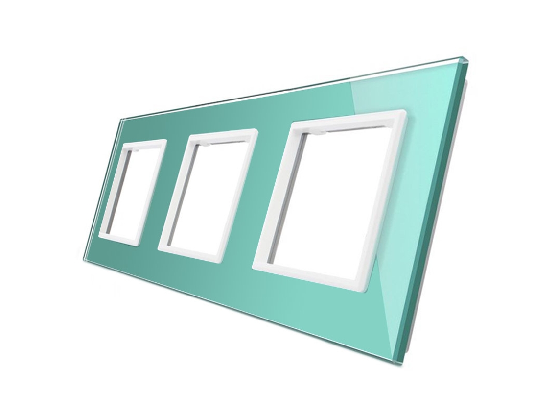 Frontal Cristal 3X Huecos LEDBOX