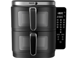 Freidora sin aceite Fagor Airfryer Fgd11, 11 litros de capacidad, dos depósitos de 5,5 litros, 12 programas de cocción, 2800 W