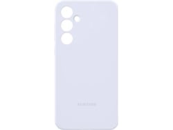 Funda SAMSUNG Galaxy A55 (Silicone - Azul Claro)