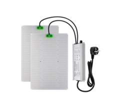 Lámpara LED de cultivo de espectro completo, regulable con interruptor UV, 240 W, UE