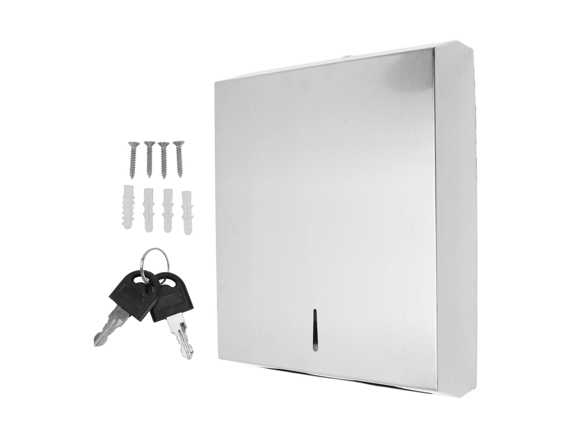 Soporte De Pared Para Caja De Papel Higiénico Multifuncional, Fabricado En Acero Inoxidable 304, Para Cocina, Baño Y Garaje.