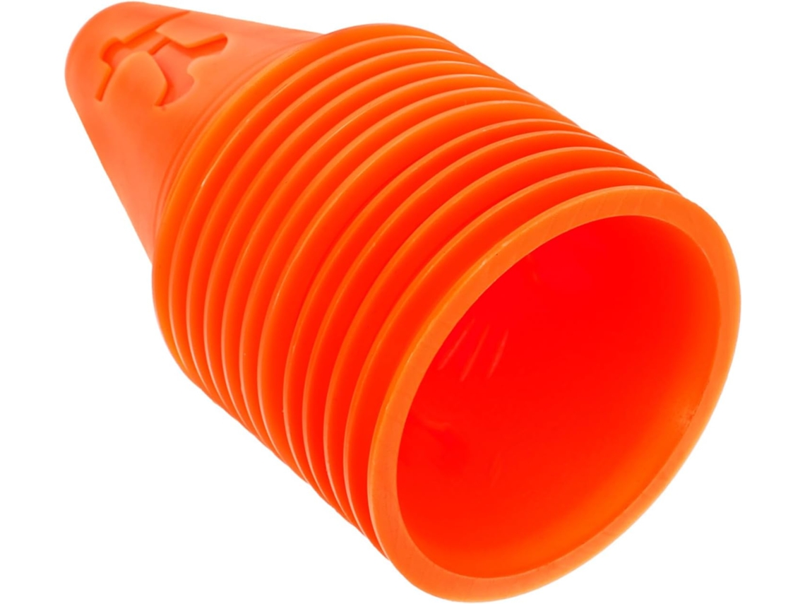 Juego de 12 conos de entrenamiento para patinaje, pequeños marcadores, para deportes escolares, naranja, Du Slowmoose