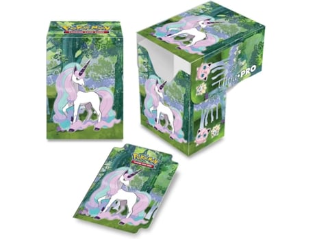 Juego de Cartas POKEMON Full View Deck Box Pokemon Gallery Series Enchanted Glade