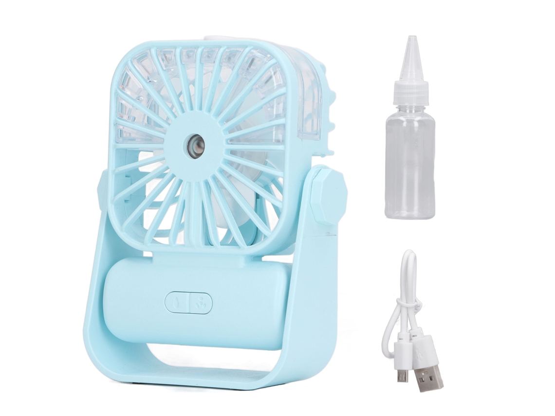 Ventilador De Mesa Usb Silencioso Com Vento Forte Ajustável Portátil Mini Para Home Office