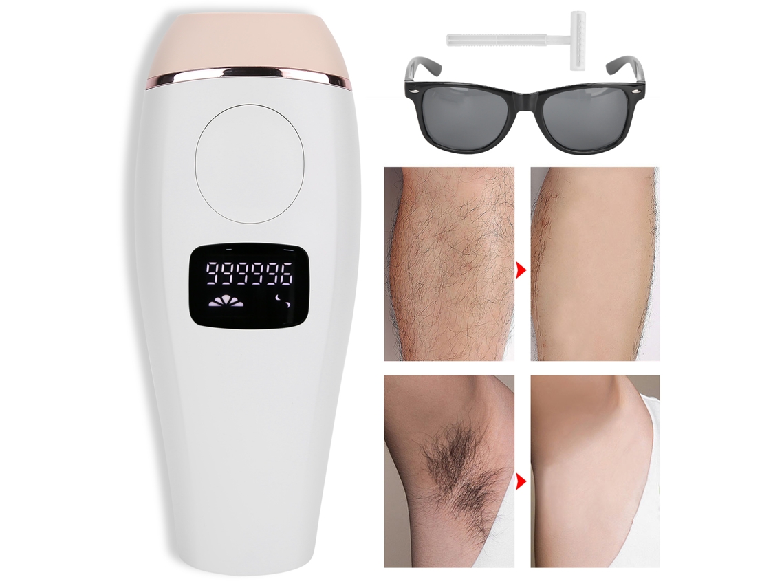 Máquina De Depilación Ipl Eléctrica Epilator Depilador 990000 Flash Para Uso Hogar