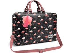 Maleta KARACTERMANIA Flaminpop Oh My Pop Negro (40x28x6cm - Poliéster)