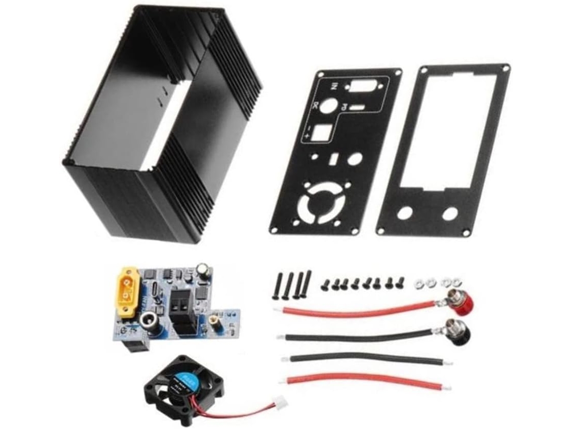 Kit De Carcasa Diy De Interfaz Múltiple De Aleación Para Convertidor Elevador De Cc Xyh3606, Carcasa Y