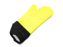 Guante De Silicona Resistente Al Calor Antideslizante Para Horno Microondas Parrilla Cocina (verde)