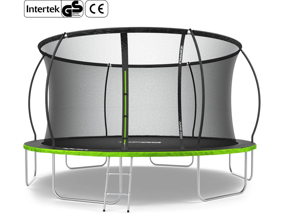 Cama elástica ZIPRO Jump Pro Premium con red de seguridad interior 14FT 435 cm