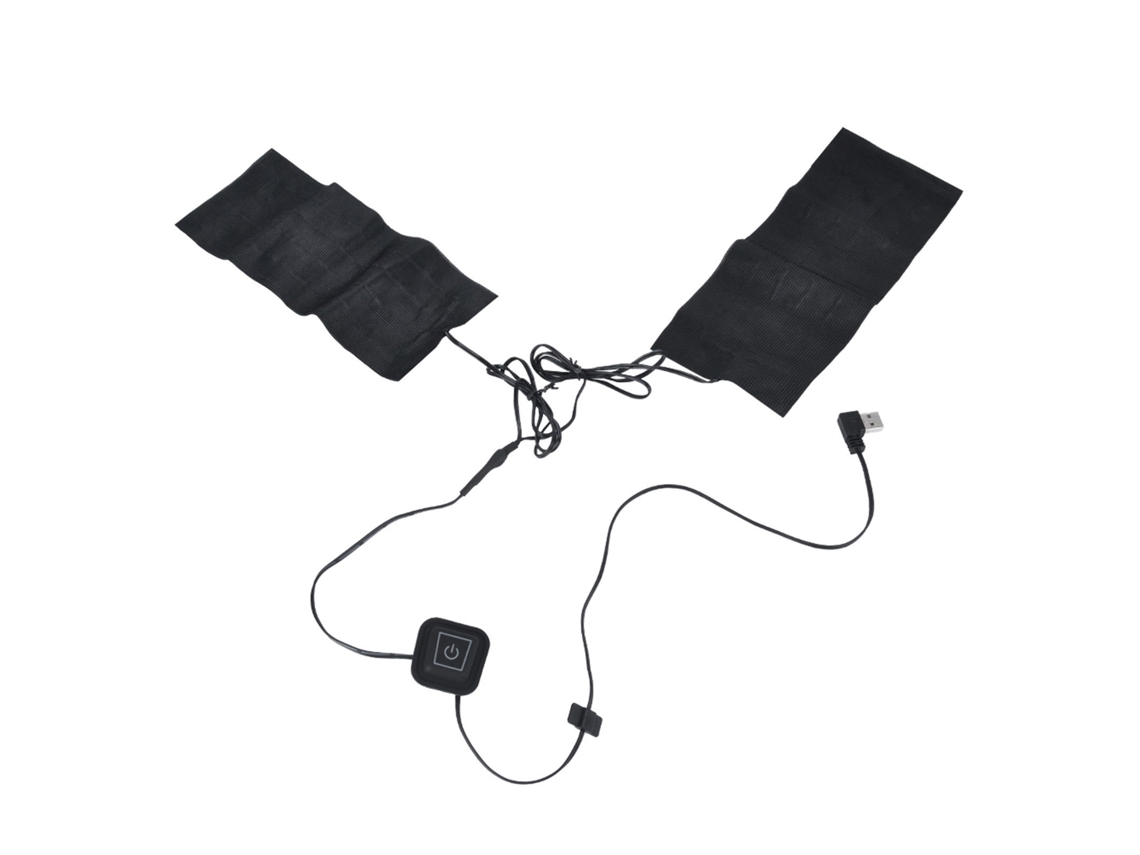 Chaqueta Calefactora Usb 5v Para Cuello Y Lumbar, Prenda Electrónica Calentadora 2 En 1