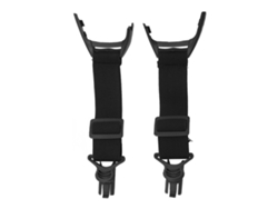 2 Cinturones Elásticos Ajustables Y Cómodos Para Gafas De Caza Rail Fast Negros