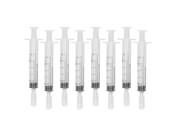 Jeringa Dispensadora De Perfume Toner Líquido Herramienta De Recarga Cosmética 2.5ml X 8 Piezas