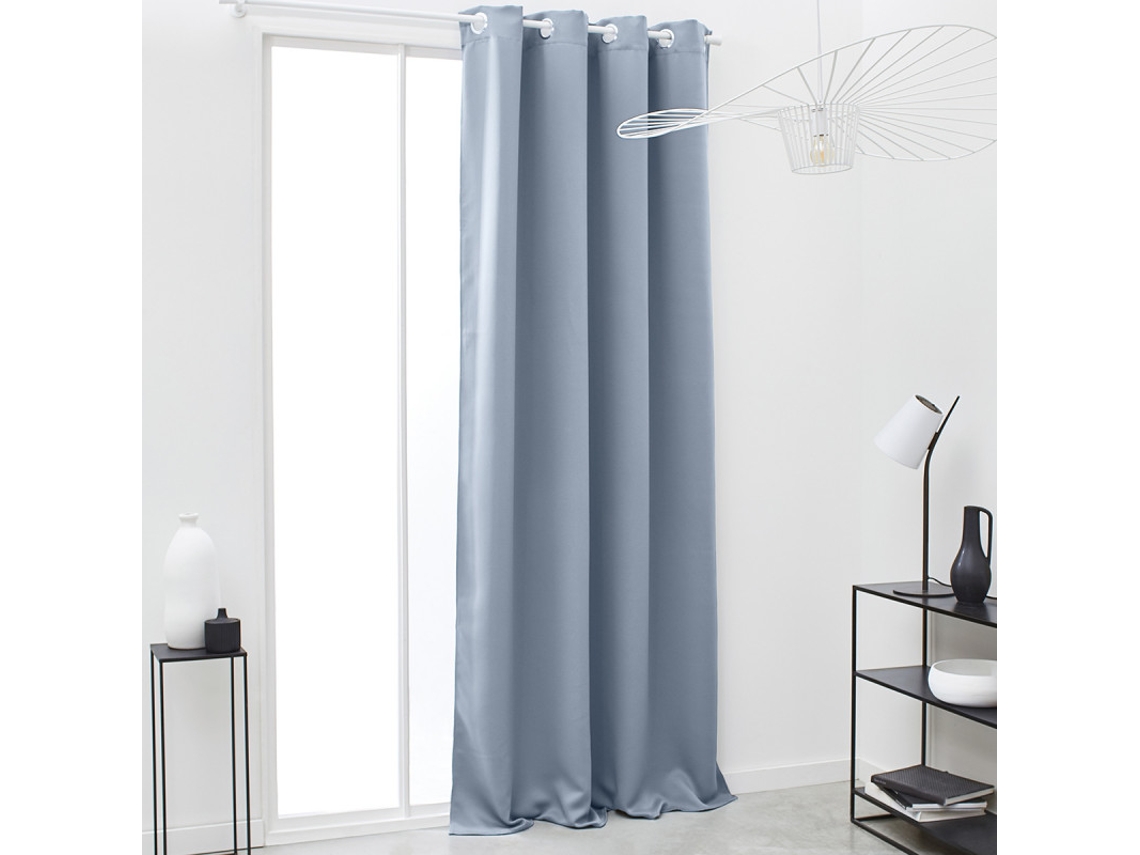 Cortina MEVAK LIVING Gris (Poliéster - 140x240 cm)