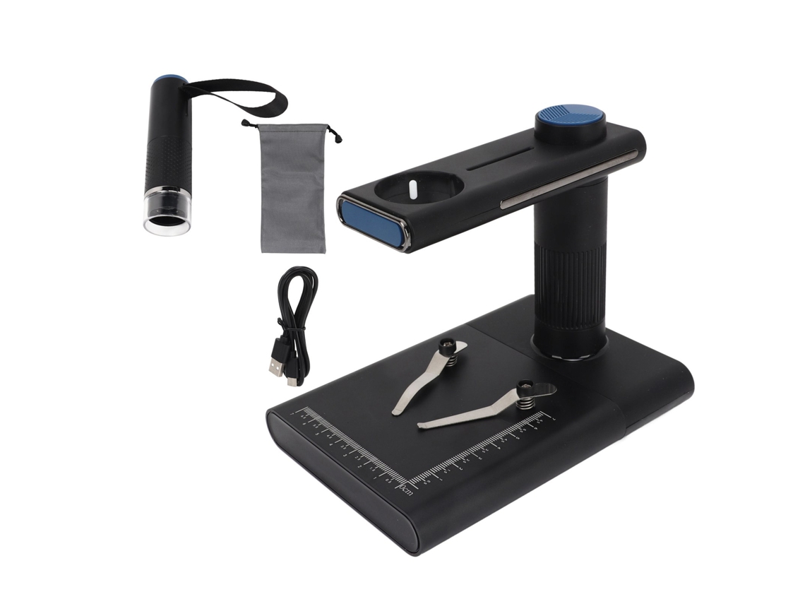 Microscopio Digital Inalámbrico Portátil De Inspección 2mp 100‑240v Para Electrónica Con Plug Eu