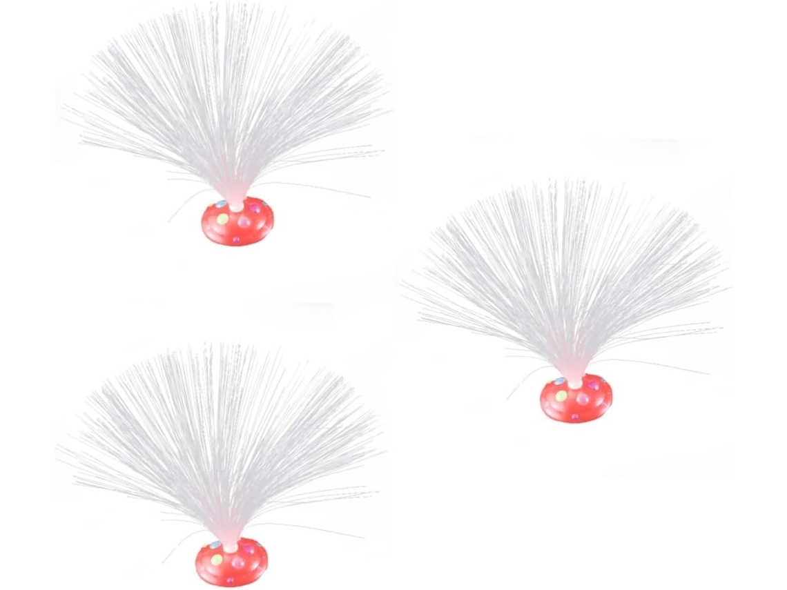 Lámpara De Noche Led Cálida De 3 Piezas Para Dormitorio, Fiesta