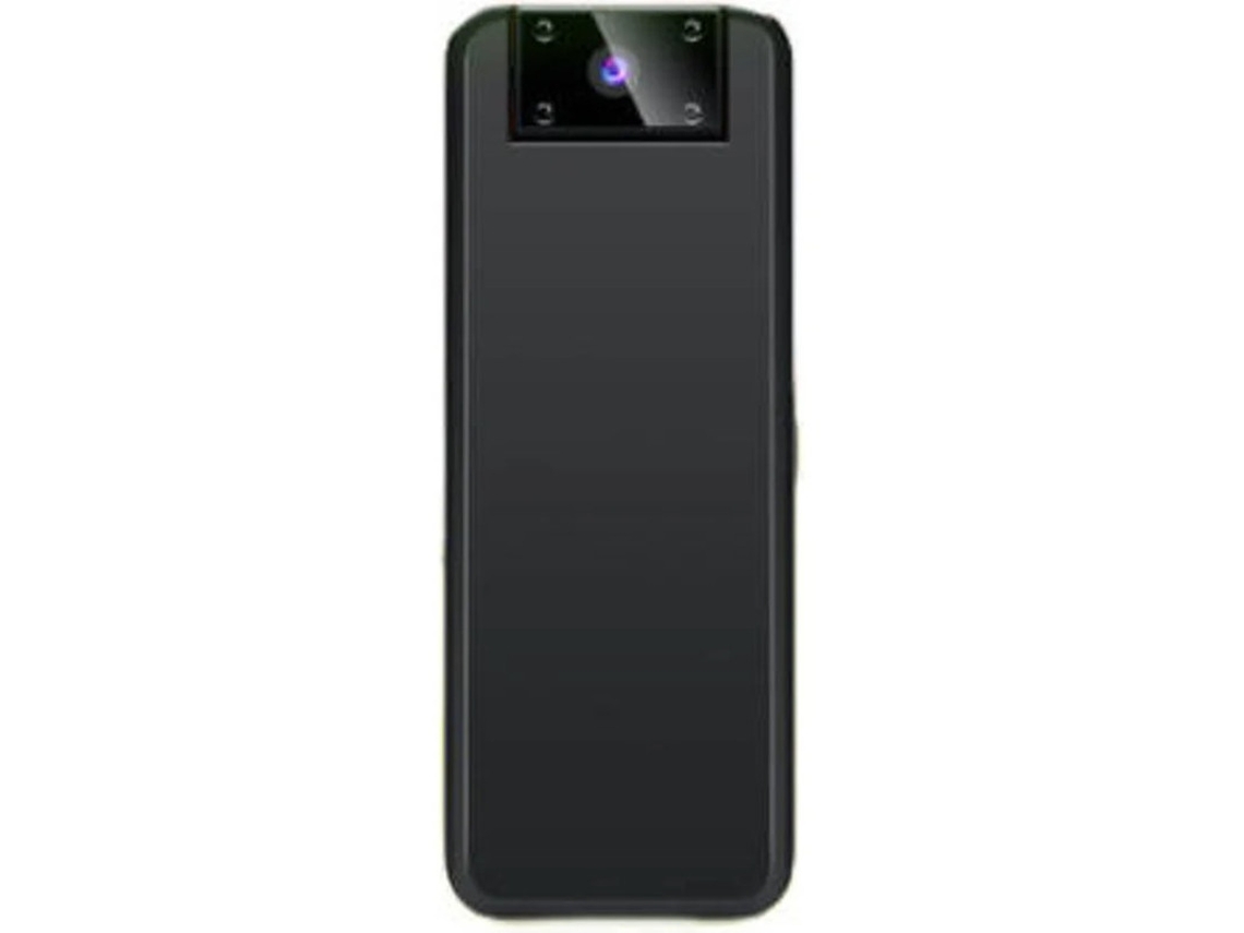 Mini cámara HD, grabadora de video portátil para exteriores y cámara con control remoto para teléfono móvil Yizhood (negro)