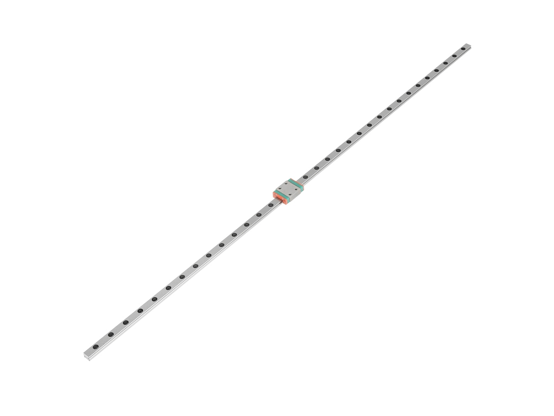 2026velora-1 Pieza Carril Deslizante Lineal De Acero Lml7b De Alta Precisión Miniatura 500mm